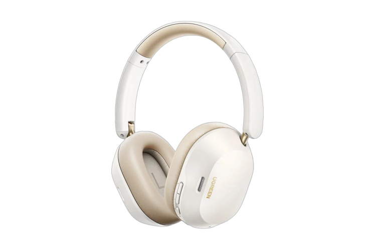 UGREEN UG-35758 HiTune Max5c Hybrid Active Noise-Cancelling Headphones - White