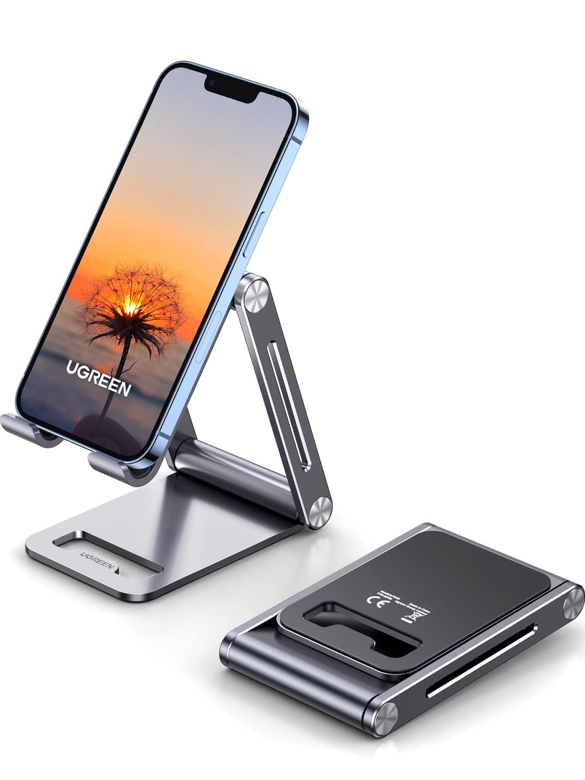 UGREEN 80708 Cell Phone Stand Adjustable Aluminum Mobile Phone