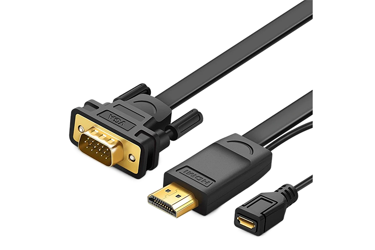 UGREEN UG-30449 HDMI to VGA Cable - 1.5m - Black