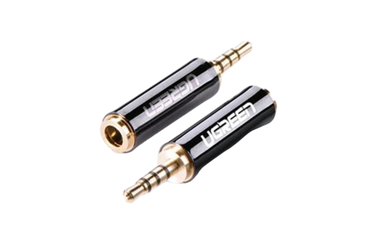 UG-20501 UGREEN 2.5mm Male to 3.5mm Female Stereo Mic Audio Earphone Jack Adapter Converter