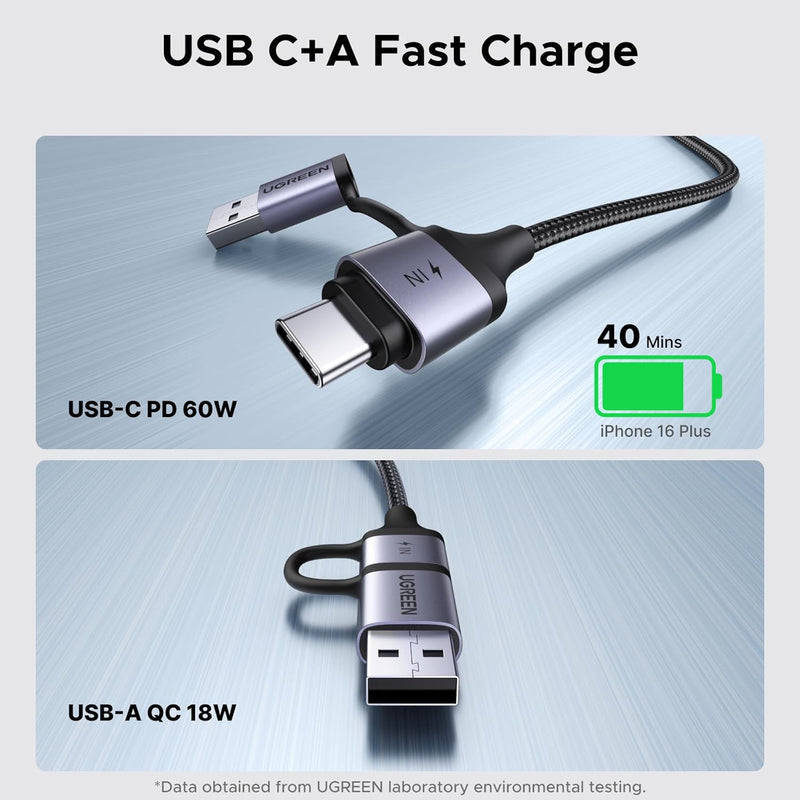 UGREEN 45009 2-in-1 Audio Adapter