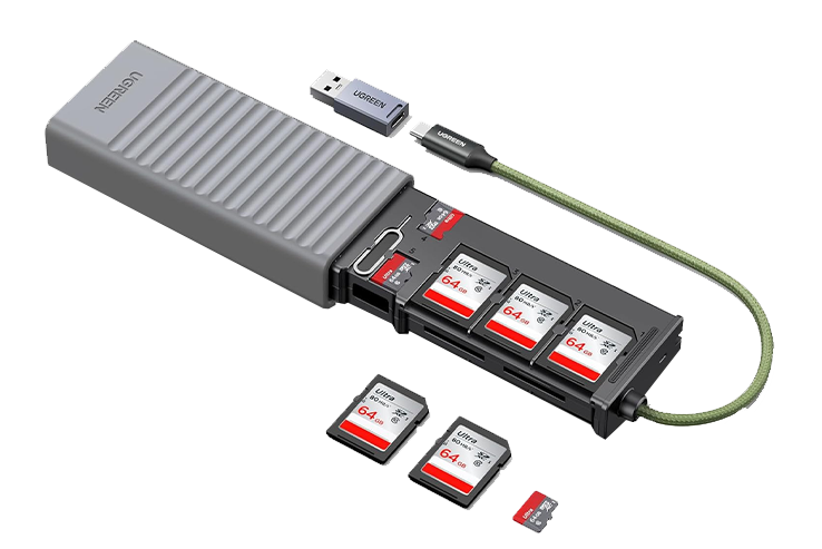 UG-55899 UGREEN Multi-function Card Reader Case