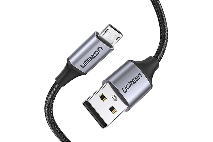 UGREEN UG-60148 USB 2.0 USB-A to Micro USB Cable - 2m - Black