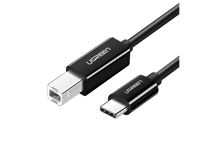 UGREEN UG-50446 USB 2.0 USB-C to USB-B Cable - 2m - Black