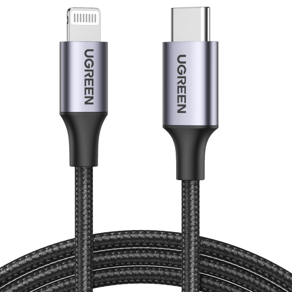UG-60761 Ugreen Lightning To Type-C 2.0 Male Cable 2M