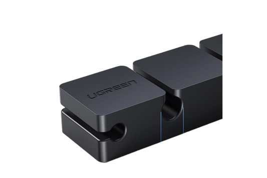 UGREEN Cable Holder Clips (3+1 Combination) (Black)