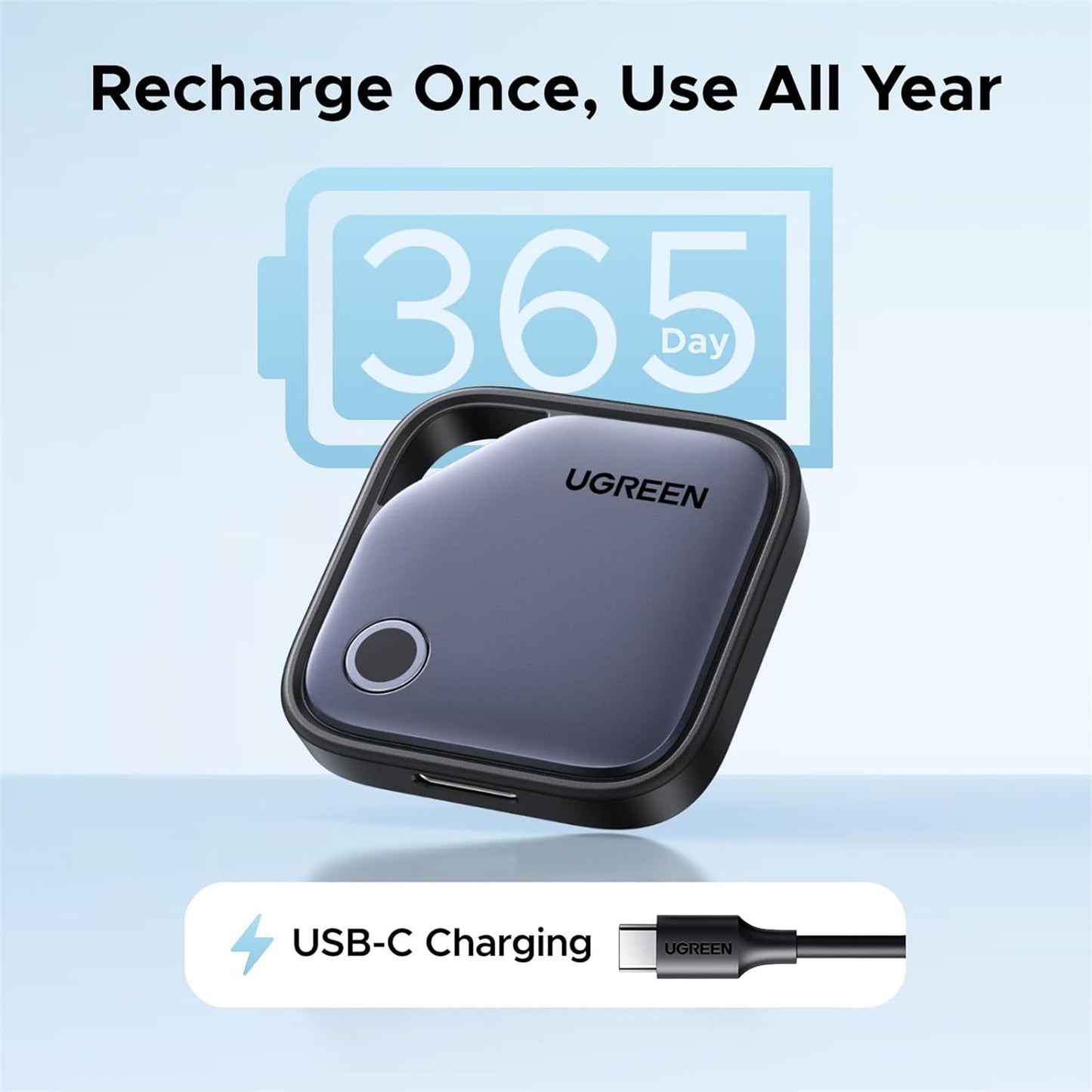 UGREEN UG-75121 Finder Slim 3 Wireless Rechargeable 1pack - Apple