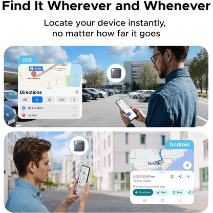 UGREEN UG-75121 Finder Slim 3 Wireless Rechargeable 1pack - Apple