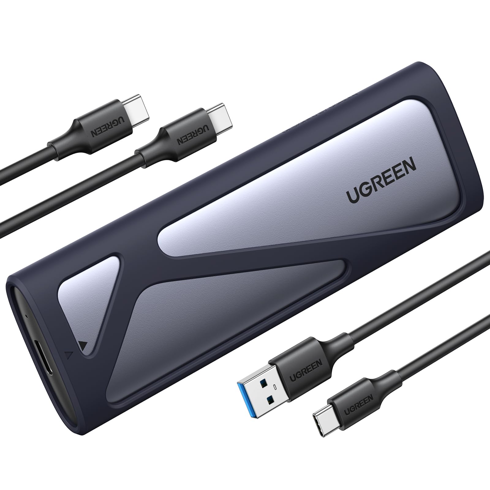 ‪✕‬△✿ページ UGREEN 90264 M.2 NVMe and SATA SSD Enclosure Reader, 10Gbps USB C