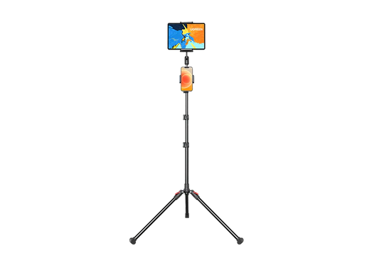 UGREEN 15647  68inch Tripod Stand for Tablet Phone, Gooseneck Floor Tripod Stand and Holder with 360° Rotating Compatible with iPad Pro Air Mini, iPhone,and 4.7-12.9" Devices