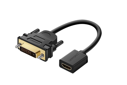 UGREEN 20118 DVI to HDMI Adapter Cable 22CM