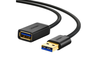 UGREEN 30127 USB Extension Cable USB 3.0 Extender Type A Male to Female Cord High Speed Data Transfer Lead Compatible with Webcam, Gamepad, USB Keyboard, Mouse, Flash Drive, Hard Drive, Oculus VR, Xbox (3M)