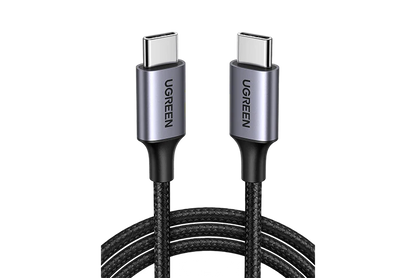 UGREEN 50152 USB-C 2.0 Male To USB-C 2.0 Male 3A Data Cable 2M