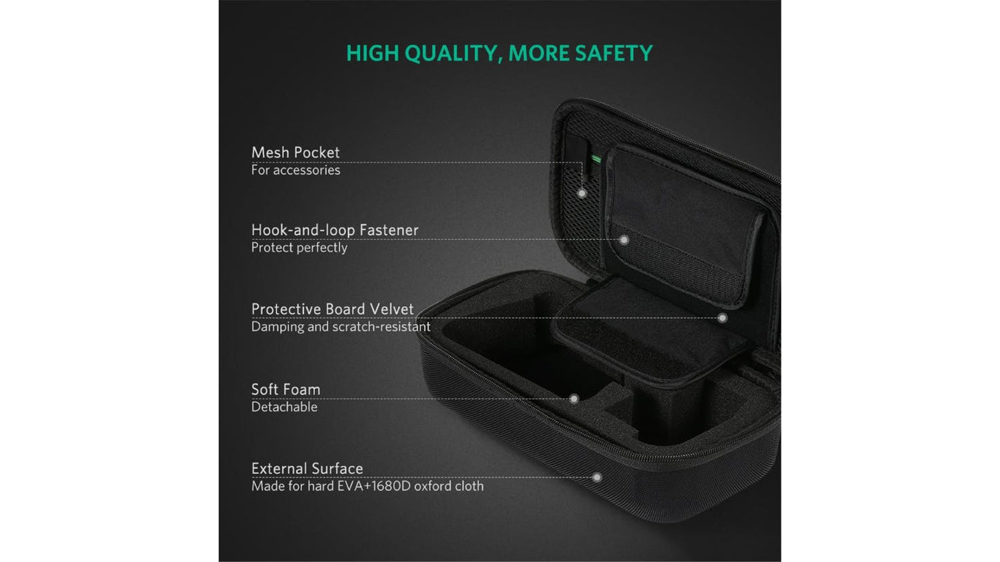 UG-50275 UGREEN Hardshell Storage Case for Nintendo Switch - Black