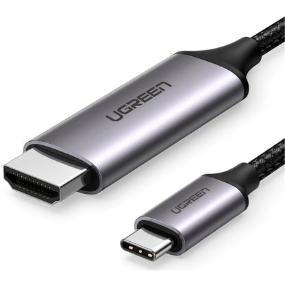 UGREEN UG-50570 USB-C to HDMI Cable - 1.5m - Grey / Black