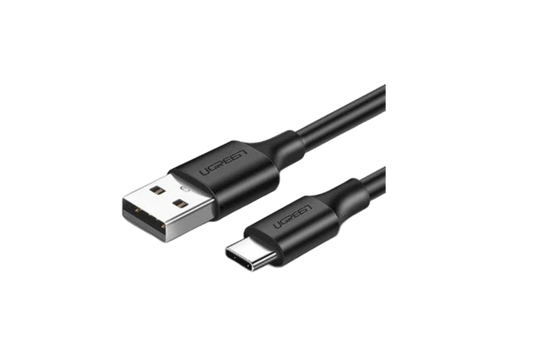 UGREEN USB-A 2.0 TO USB-C CABLE NICKEL PLATING 1M (BLACK)