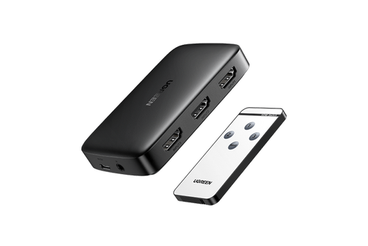 UGREEN 80125 HDMI Switch 3 IN 1 OUT HDMI Switcher Splitter