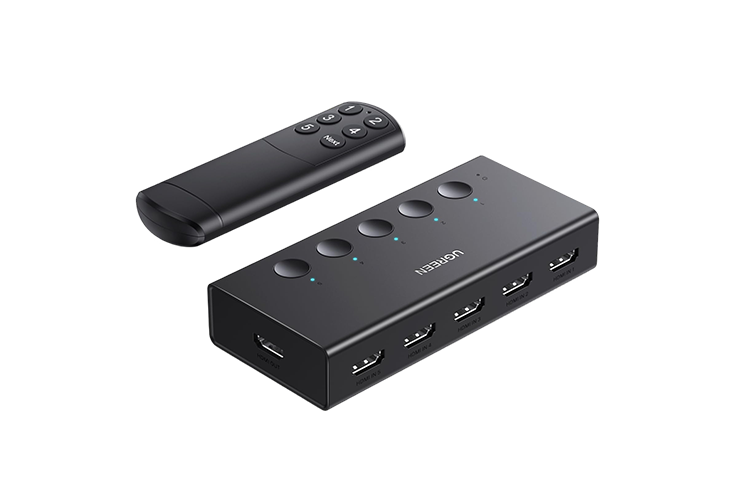 UGREEN  90512 HDMI Switch 5 in 1 Out