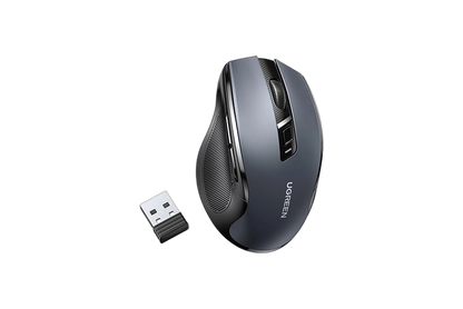 UGREEN Ergonomic Wireless Mouse 2.4G 4000DPI Silence Design