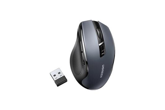 UGREEN Ergonomic Wireless Mouse 2.4G 4000DPI Silence Design