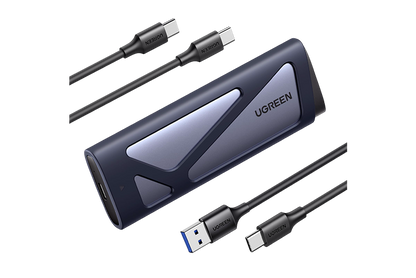 UGREEN 10Gbps M.2 NVMe & SATA USB 3.2 Gen 2 Aluminum Enclosure