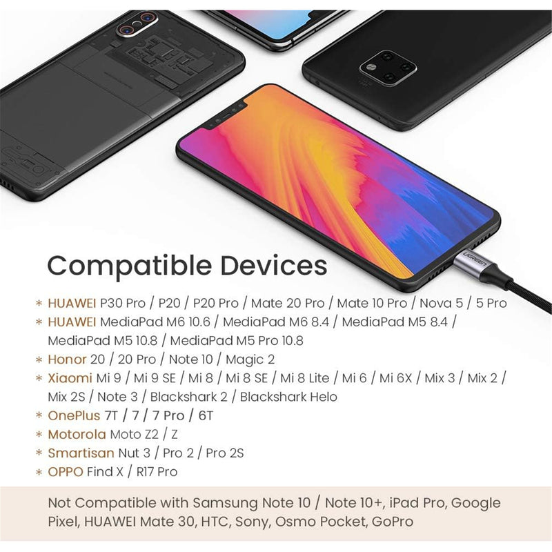 UGREEN 30732 USB-C to 3.5mm Audio Splitter Cable