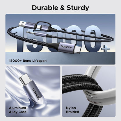 UGREEN 45009 2-in-1 Audio Adapter