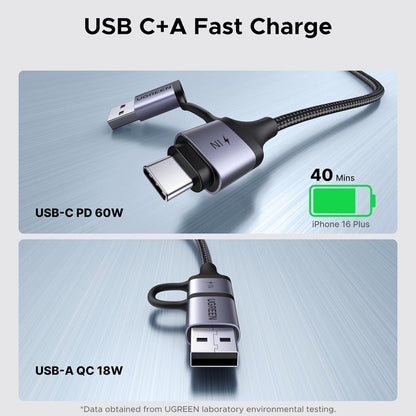 UGREEN 45009 2-in-1 Audio Adapter