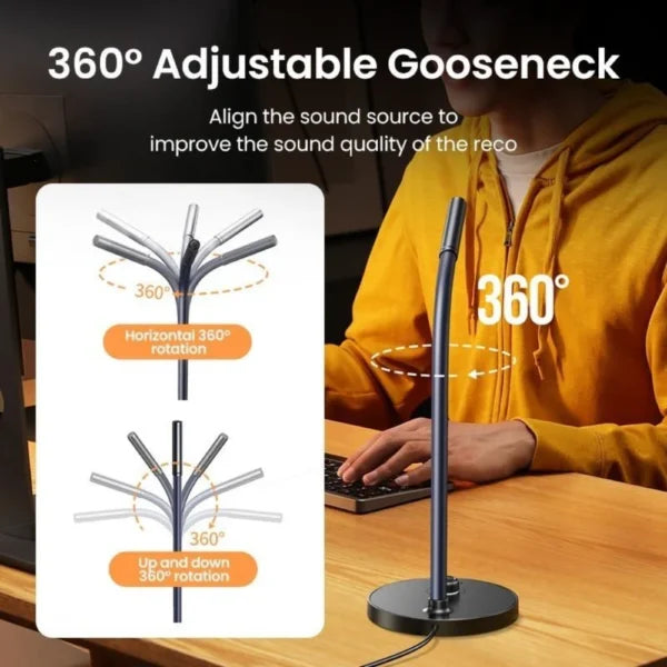 UGREEN UG-90416 USB Desktop Microphone For Computer