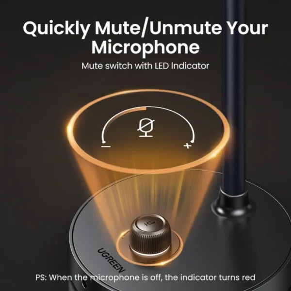 UGREEN UG-90416 USB Desktop Microphone For Computer