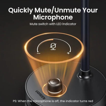 UGREEN UG-90416 USB Desktop Microphone For Computer