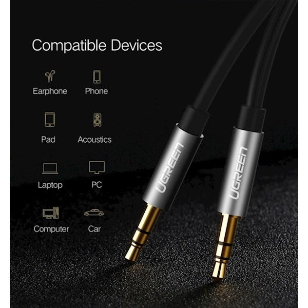 UGREEN AV119 3.5mm Audio Cable - 1m