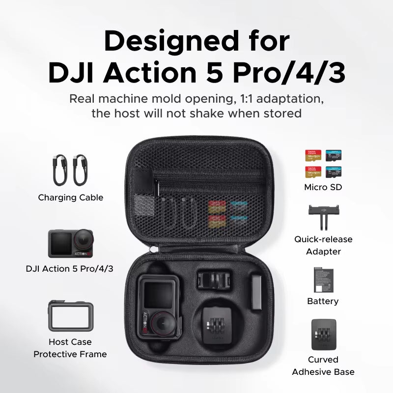 UGREEN Action Camera Carrying Case For DJI Osmo Action 5 Pro/4/3
