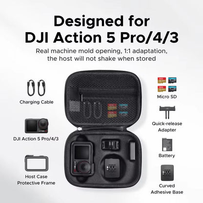 UGREEN Action Camera Carrying Case For DJI Osmo Action 5 Pro/4/3
