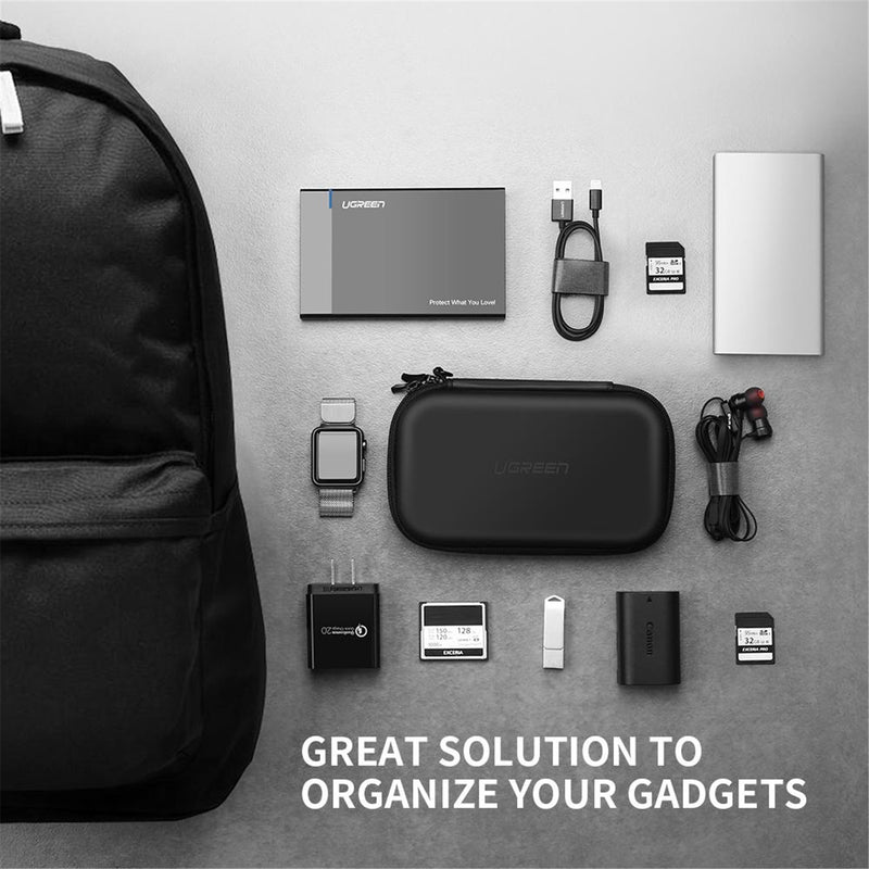 UGREEN 50274 Digital Storage EVA Case Bag for Hard Disk Drive & Power Bank