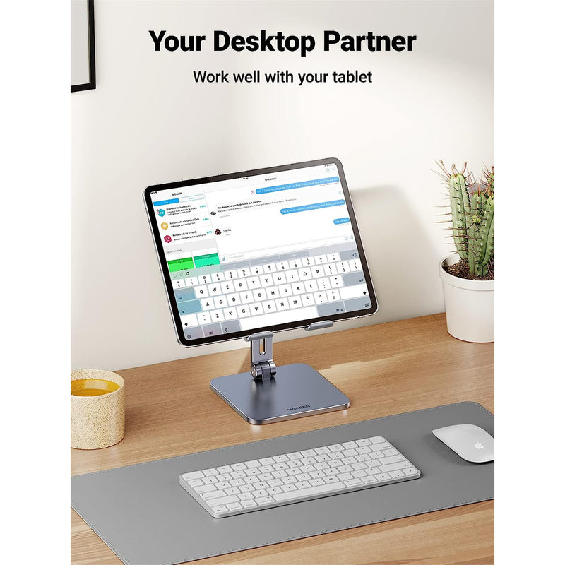 Ugreen 40393 Tablet Stand Holder for Desk Grey/Silver