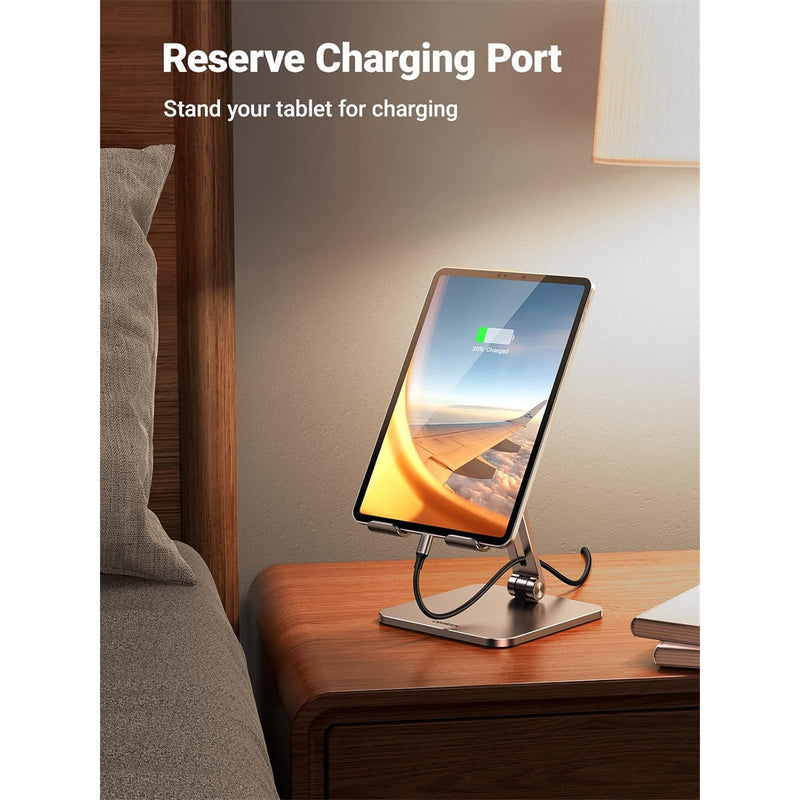 Ugreen 40393 Tablet Stand Holder for Desk Grey/Silver