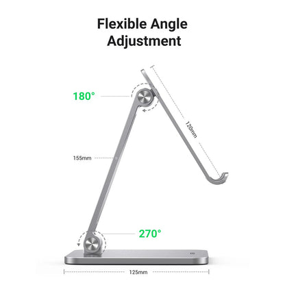 Ugreen 40393 Tablet Stand Holder for Desk Grey/Silver