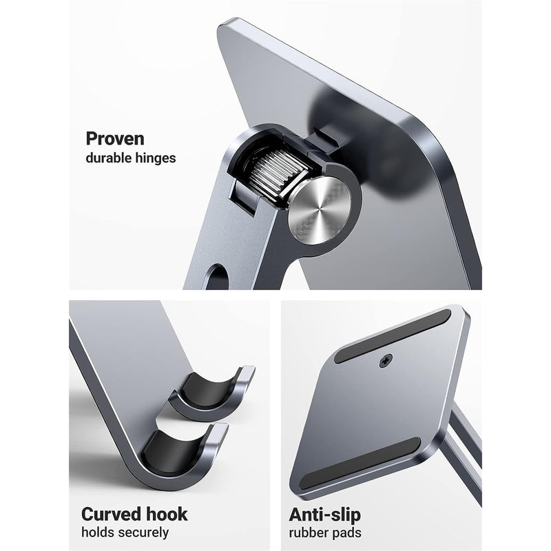 Ugreen 40393 Tablet Stand Holder for Desk Grey/Silver