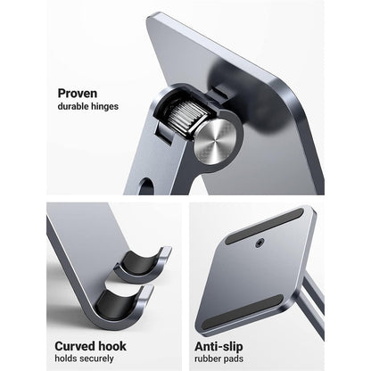 Ugreen 40393 Tablet Stand Holder for Desk Grey/Silver