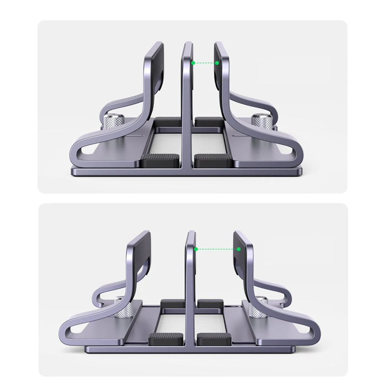UGREEN 60643 Vertical Dual Slot Laptop Stand for Desk