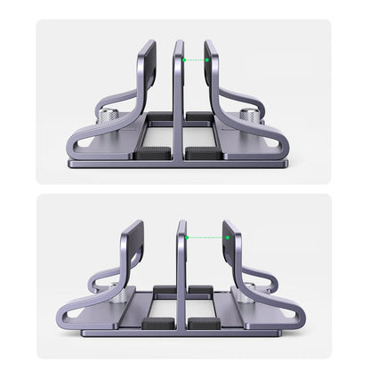 UGREEN 60643 Vertical Dual Slot Laptop Stand for Desk
