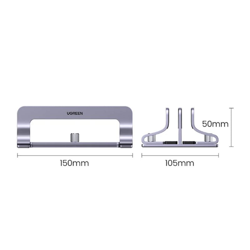 UGREEN 60643 Vertical Dual Slot Laptop Stand for Desk