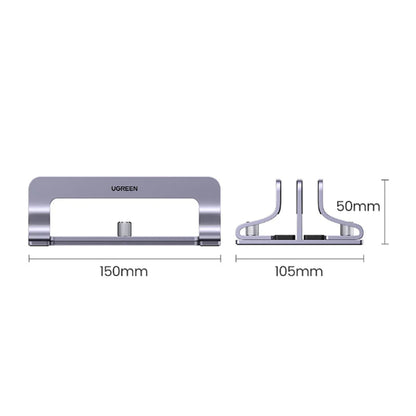 UGREEN 60643 Vertical Dual Slot Laptop Stand for Desk