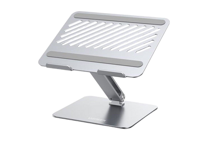 UGREEN 40291 Laptop Stand - Silver, Ergonomic Height Angle Adjustable, Compatible with 11.6" to 17.3" Apple MacBook / Laptops