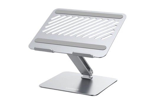 UGREEN 40291 Laptop Stand - Silver, Ergonomic Height Angle Adjustable, Compatible with 11.6" to 17.3" Apple MacBook / Laptops