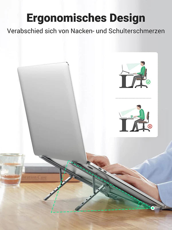 UGREEN 40289 Foldable Laptop Stand (Silver)