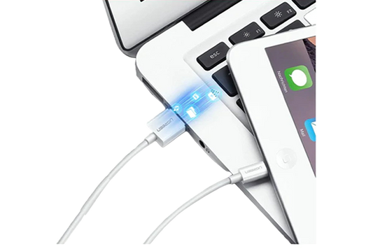 UGREEN UG-20728 USB 2.0 Lightning to USB-A Cable - 1m - White