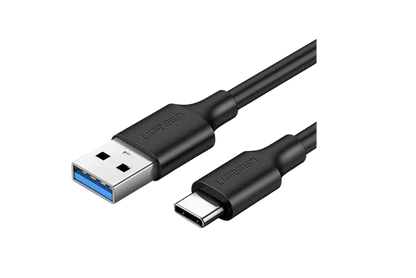UGREEN UG-20884 USB 3.0 USB-A to USB-C Cable - 2m - Black Nickel Plating