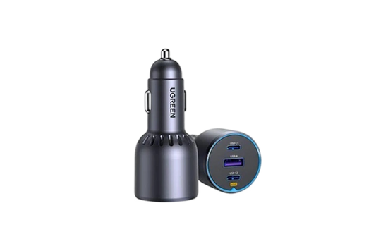 UGREEN UG-35024 75W 3-Port Fast Car Charger